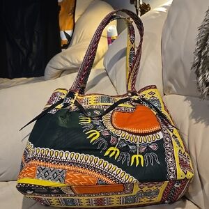 Colorful African Patterned Women's Bag